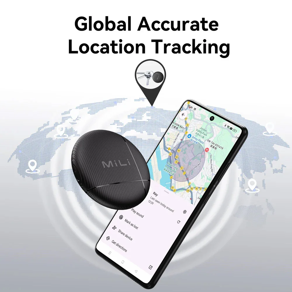 Smart Bluetooth Tags Compatible with Google Find Hub App Android (only) Item Locator Tracker Tags for Suitcases/Luggages