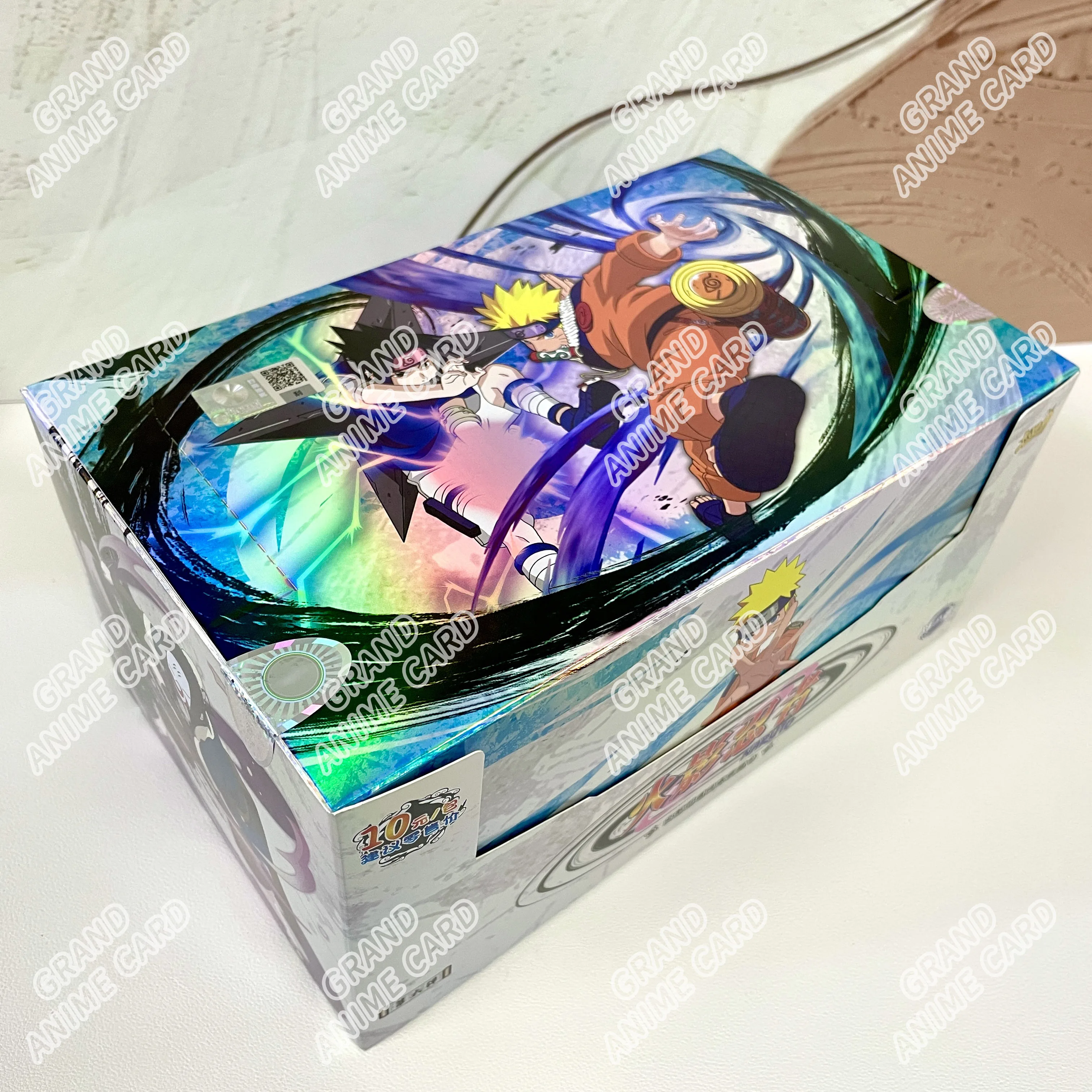 KAYOU Genuine Naruto Cards T4W9 T4W8 Booster Box Anime TCG Rare SE BP CR MR Ninja World Fight Chapter Collection Kids Toy Gift