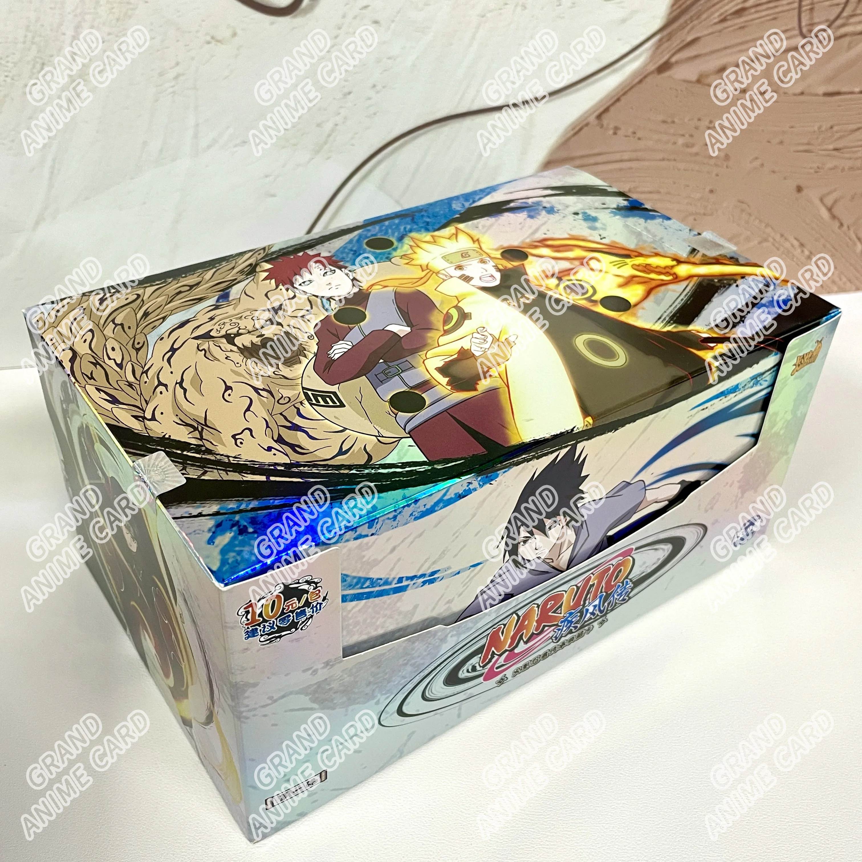 KAYOU Genuine Naruto Cards T4W9 T4W8 Booster Box Anime TCG Rare SE BP CR MR Ninja World Fight Chapter Collection Kids Toy Gift