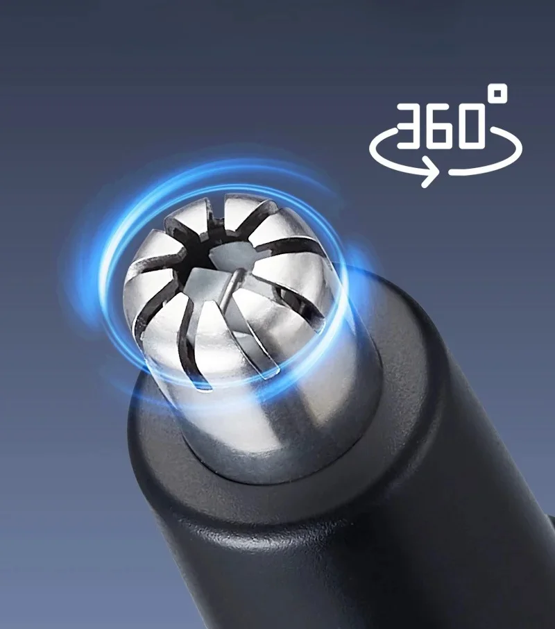 2025 XIAOMI New 3 in 1 Electric Rechargeable Nose Ear Hair Trimmer for Men Painless Sideburns Eyebrows Beard Hair Clipper Shaver