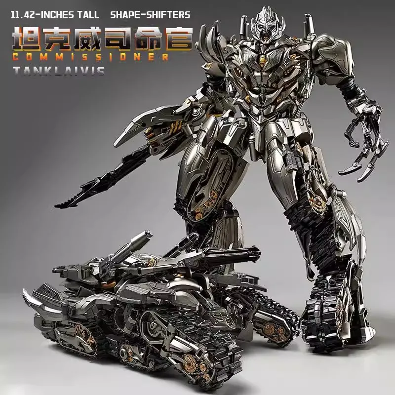 30cm Transformation Megatron Bumblebee Deformation Movie G1 Anime Figure Action Figure Alloy Robot Mode Toys Gifts