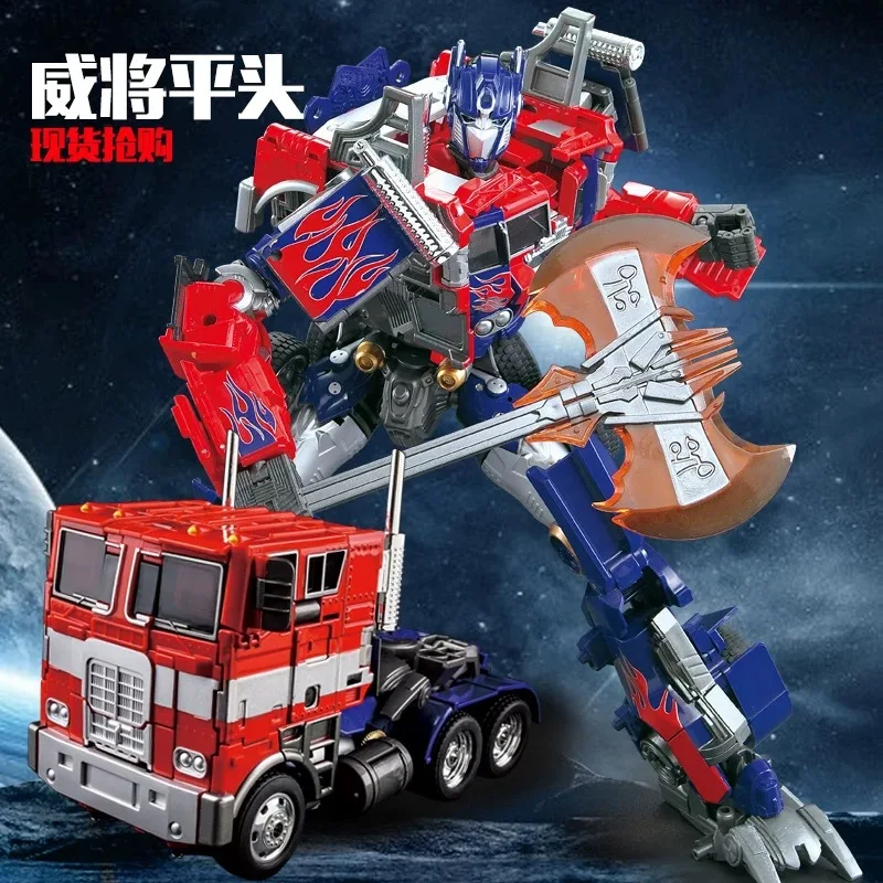 30cm Transformation Megatron Bumblebee Deformation Movie G1 Anime Figure Action Figure Alloy Robot Mode Toys Gifts
