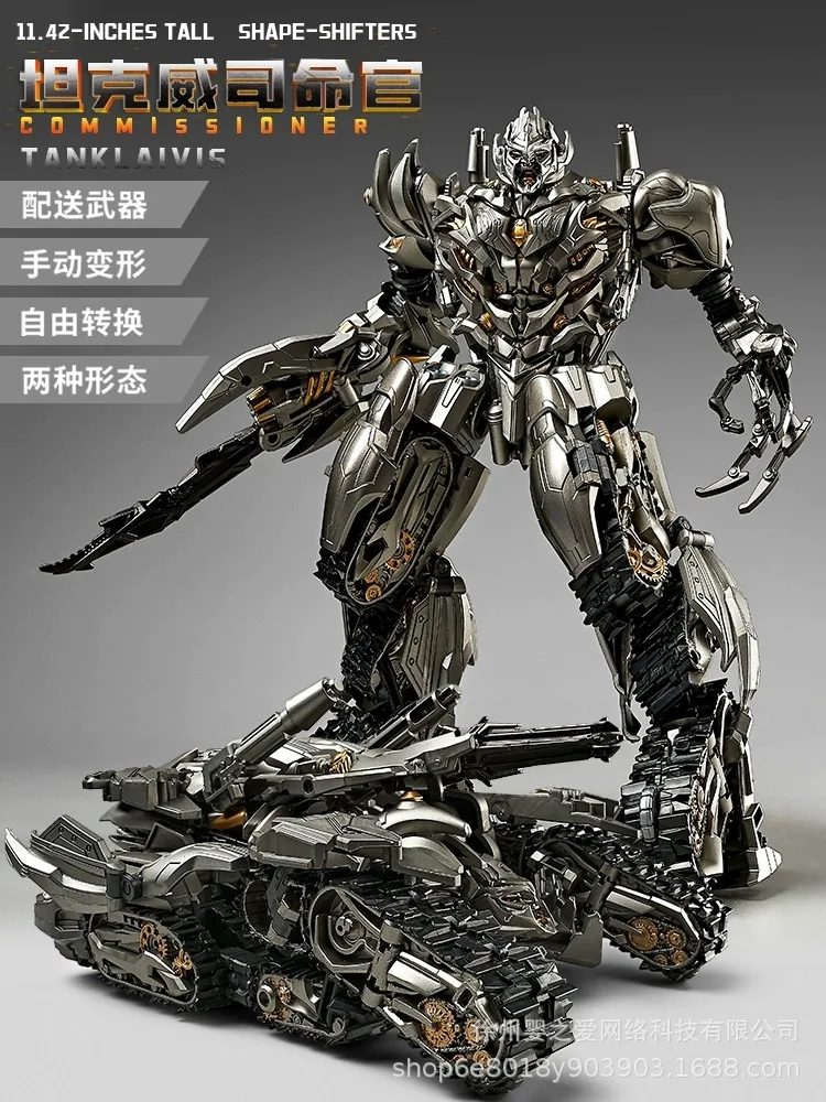 30cm Transformation Megatron Bumblebee Deformation Movie G1 Anime Figure Action Figure Alloy Robot Mode Toys Gifts