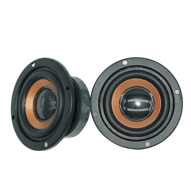 AUIN 2 Pcs/Lot 63mm 4 Ohm 5W Speakers Subwoofer 45 Core Magnetic Round Bass Loudspeaker DIY Mini Portable Bluetooth Speaker