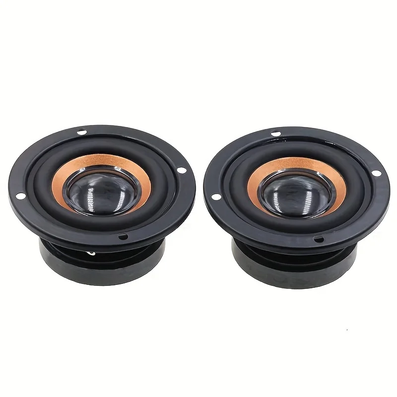 AUIN 2 Pcs/Lot 63mm 4 Ohm 5W Speakers Subwoofer 45 Core Magnetic Round Bass Loudspeaker DIY Mini Portable Bluetooth Speaker