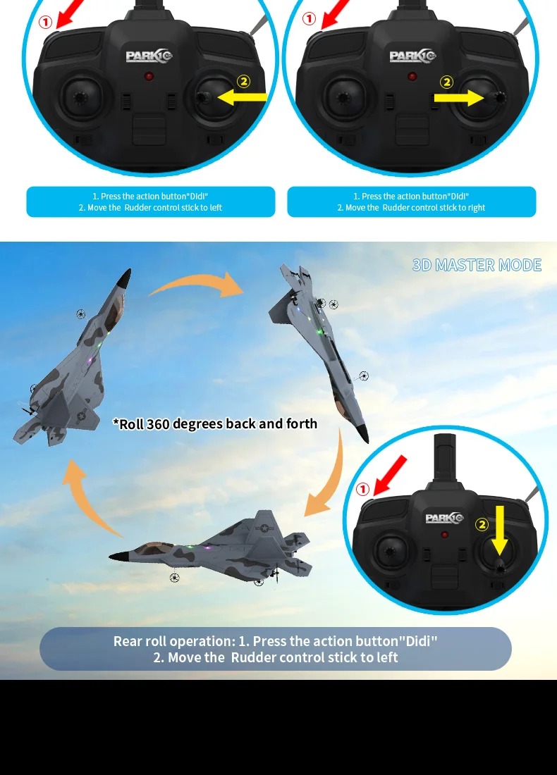 2024 New F22S 2.4G 4CH 3D6G RC Airplane Raptor F22 Warplane WLtoys A180 Upgrade Version LED Light With Gyroscope Out Door Toys