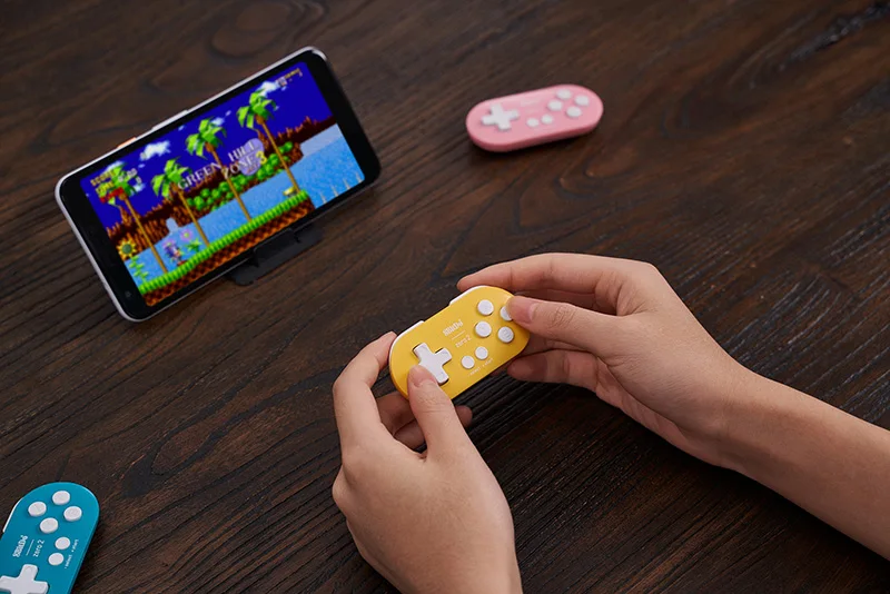 8BitDo Zero 2 Bluetooth Gamepad,Mini Game Crontroller for Nintend Switch PC Windows Android MacOS.