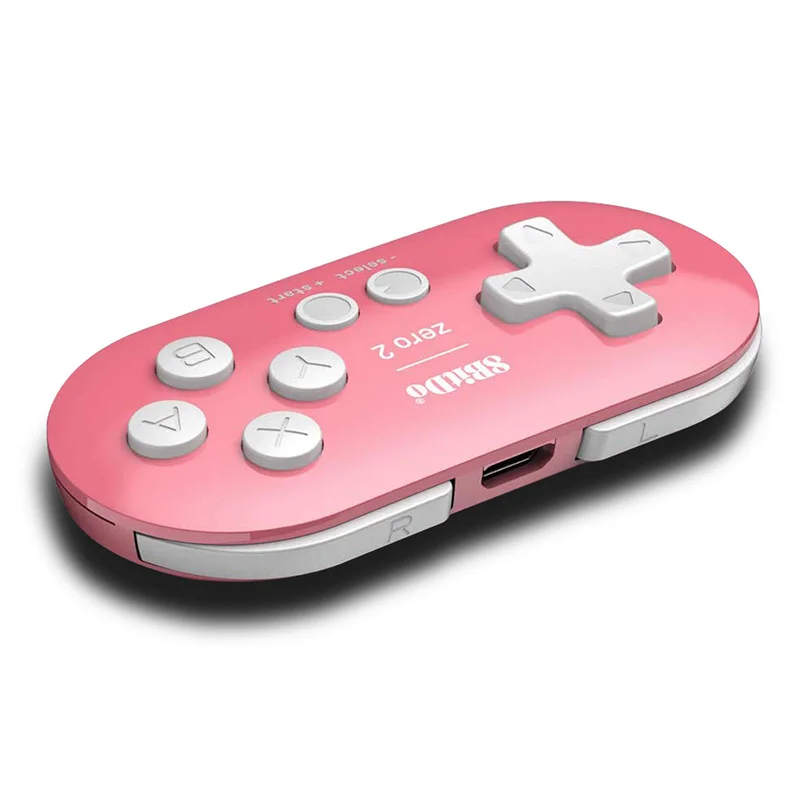8BitDo Zero 2 Bluetooth Gamepad,Mini Game Crontroller for Nintend Switch PC Windows Android MacOS.
