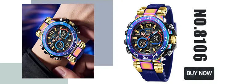 Military Watches Men Sport Watch Waterproof Alarm Clock Dual Time Wristwatches Digital 8049B Army Watches Military