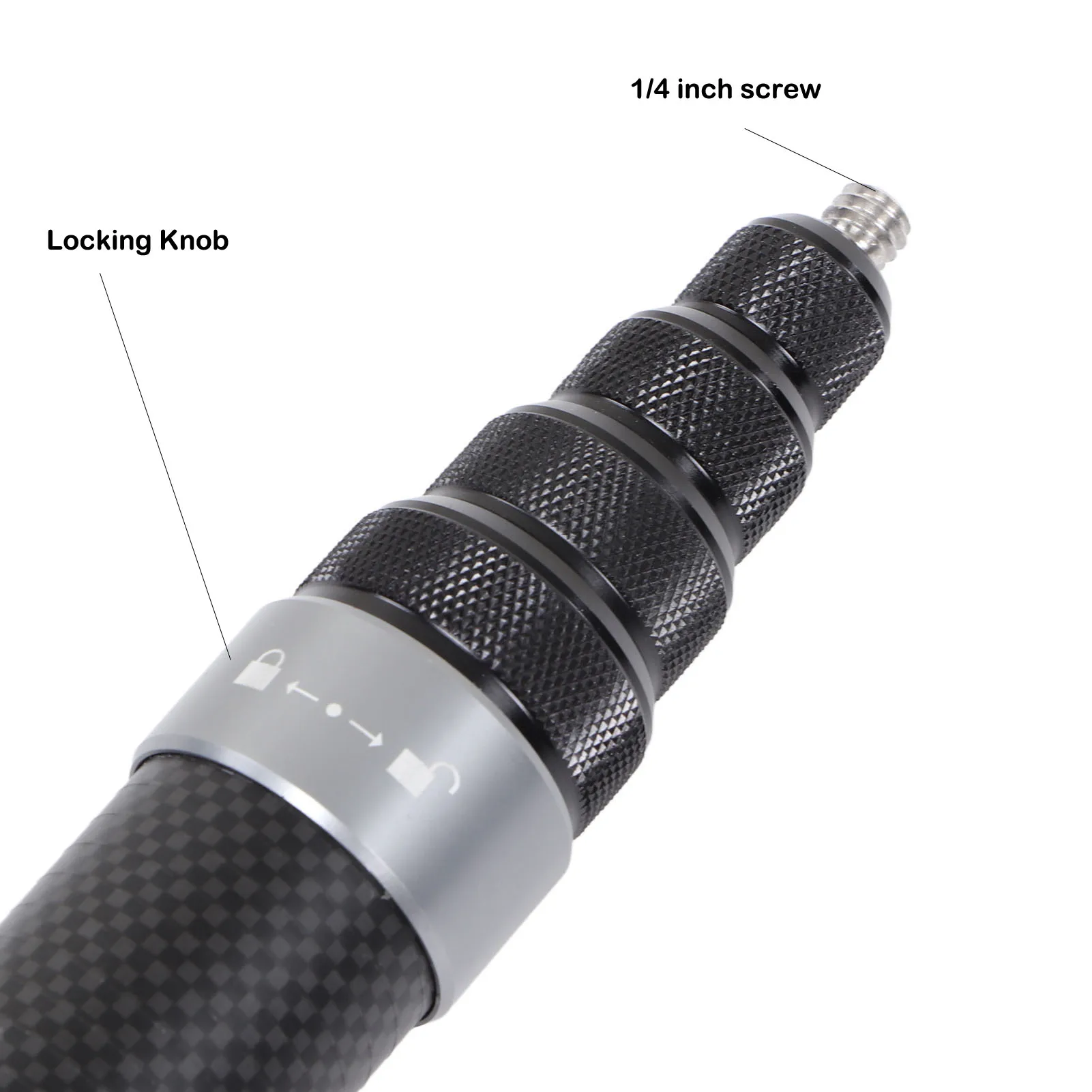3M Spiral Carbon Fiber Selfie Stick Bullet Time Panoramic Motion Camera Invisible Stick Suitable for Insta 360 X3 X4 ONE RS, GO
