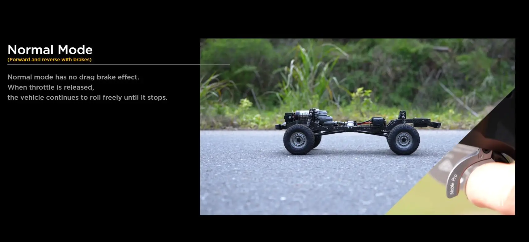 HobbyWing QuicRun Fusion Pro 540 2300KV Brushless Sensory Motor Built In 60A ESC 2 in 1 for RC 1/10 Climbing Car