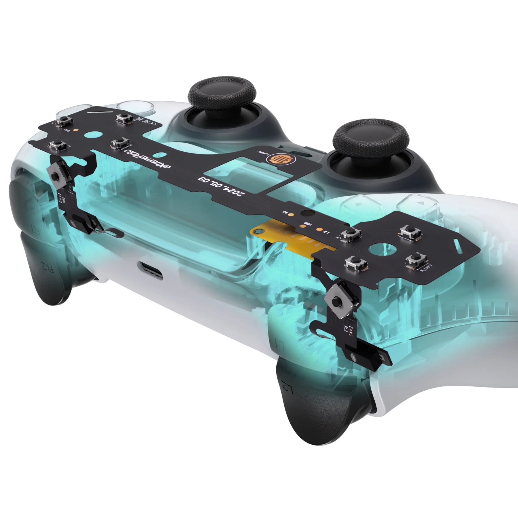 eXtremeRate Whole Clicky Kit for ps5 Controller BDM-030 Shoulder Face Dpad Buttons, Custom Micro Switch Clicky Kit Mouse Click