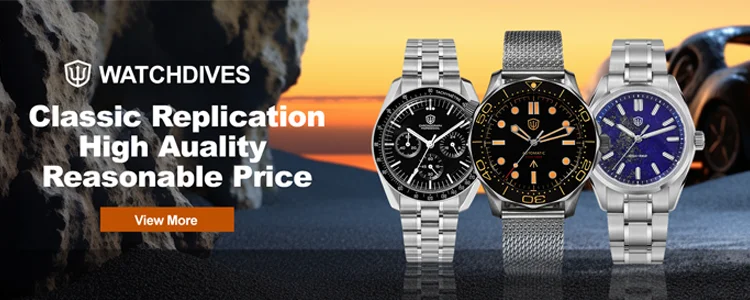 Watchdives WD1972 Quartz Watch VH31 Sweep Seconds Movement Sapphire Crystal BGW9 Luminous 20Bar Waterproof Wristwatch