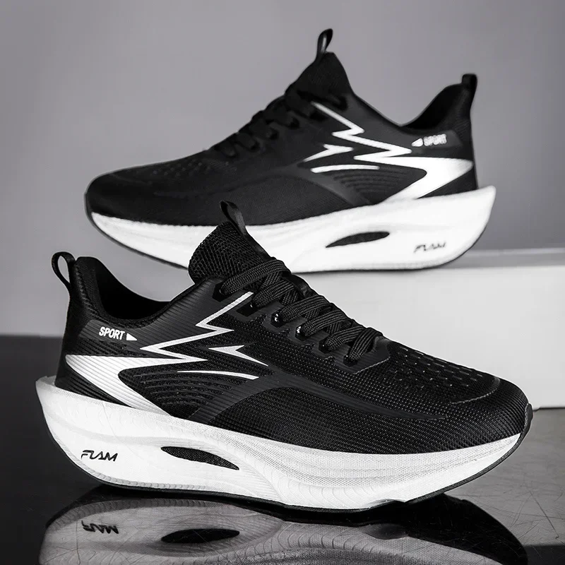 Men Sports Running Shoes Casual Marathon Breathable Lightweight Women's Comfortable Athletic Nonskid Walking Sneakers Outdoors
