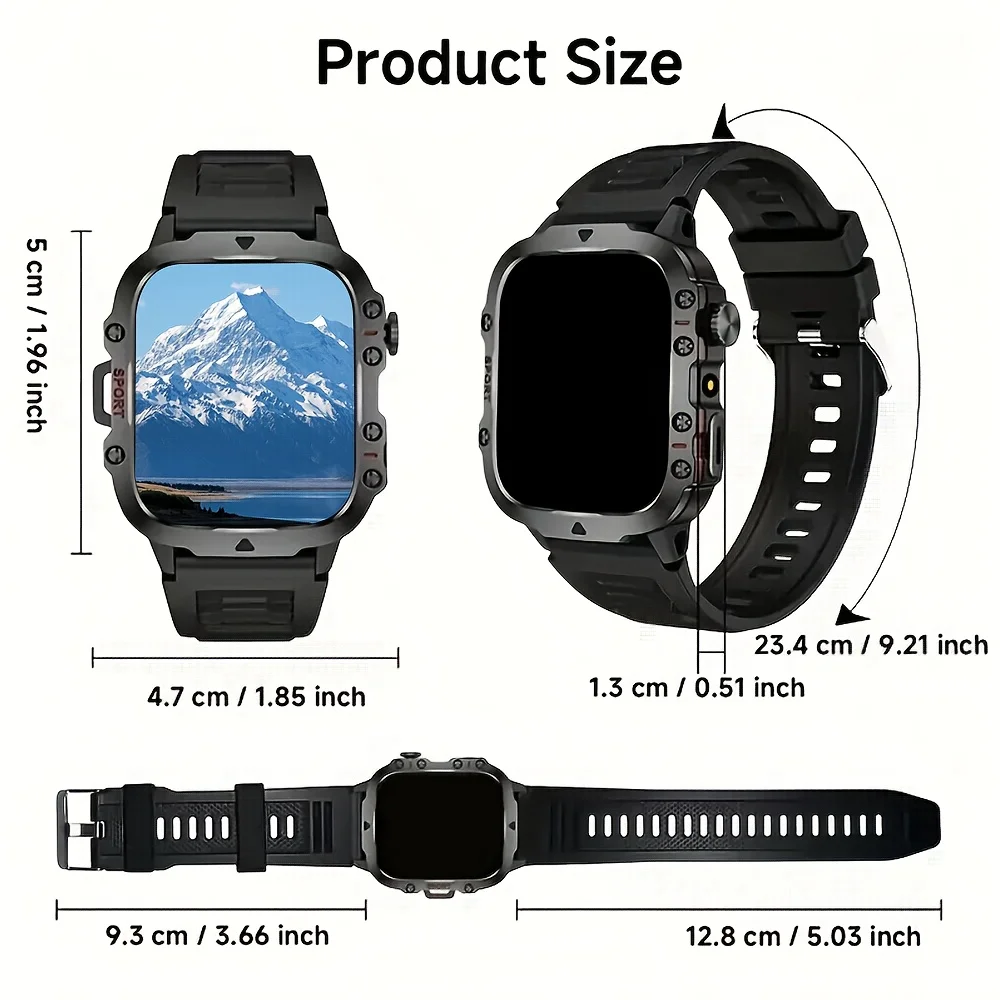26Th New Full Touch Men'S/Women'S Watch, Smart Watch, with Multi-Sports Mode/Drinking Water Reminder/Call Reminder/Remote Photo