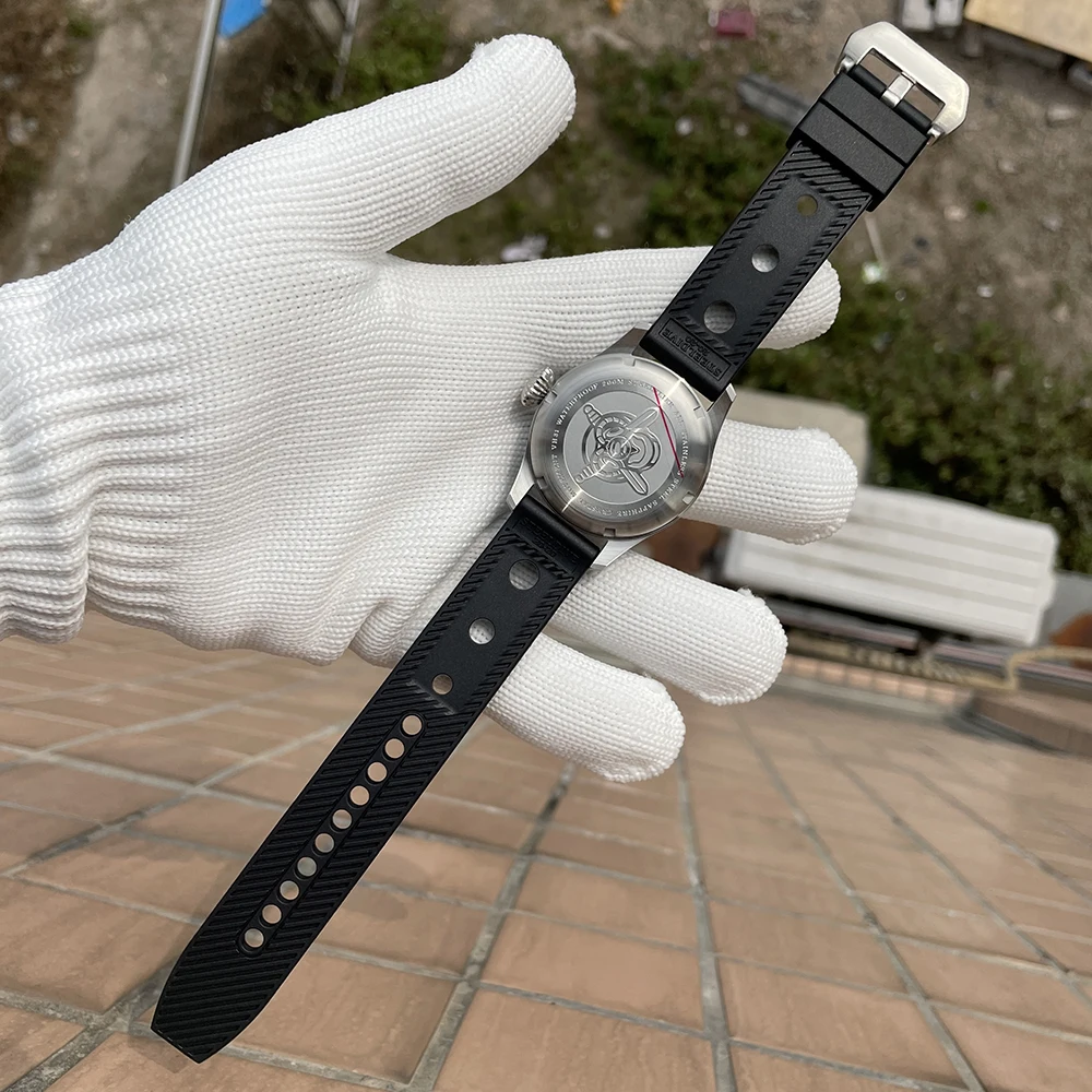 STEELFLIER Official SF741 Classic Quartz Wristwatches Souvenirs Sapphire Mirror VH31 Mute 200M Waterproof Luxury Luminous Watch