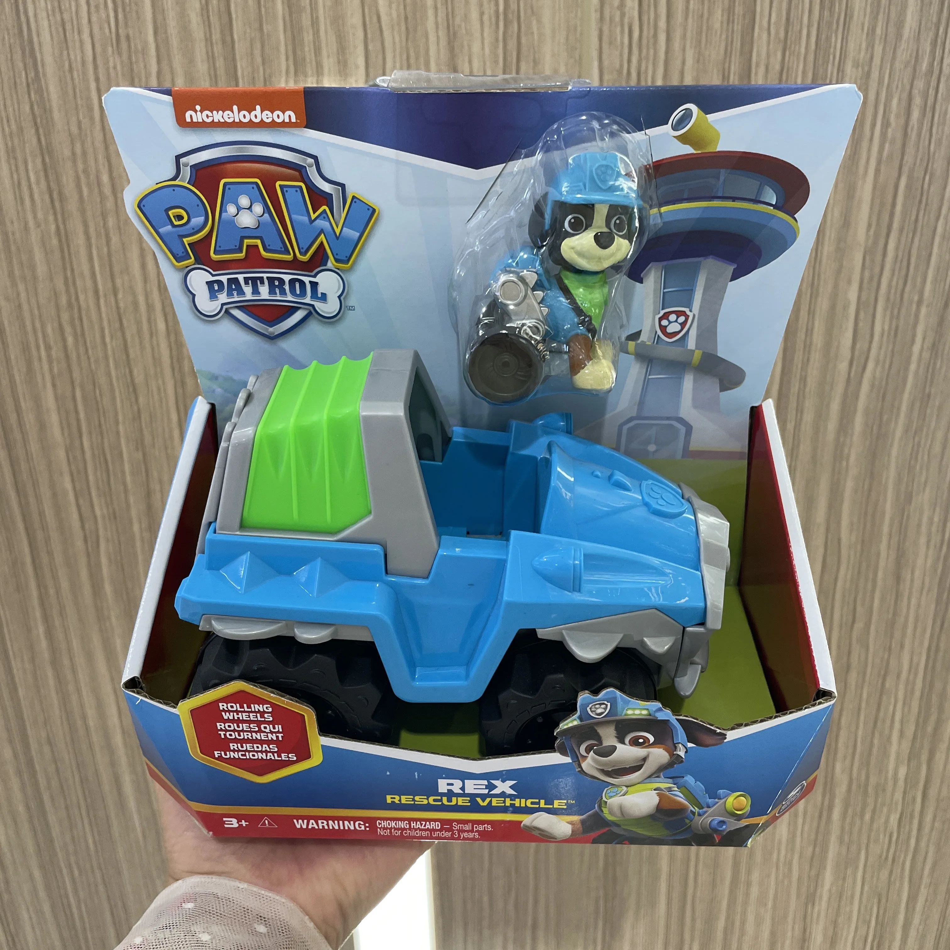 10kinds Genuine Paw Patrol Everest Ryder Rex Skye Chase Rocky Zuma Vehicle with Collectible Figure Birthday Gift Children Toy
