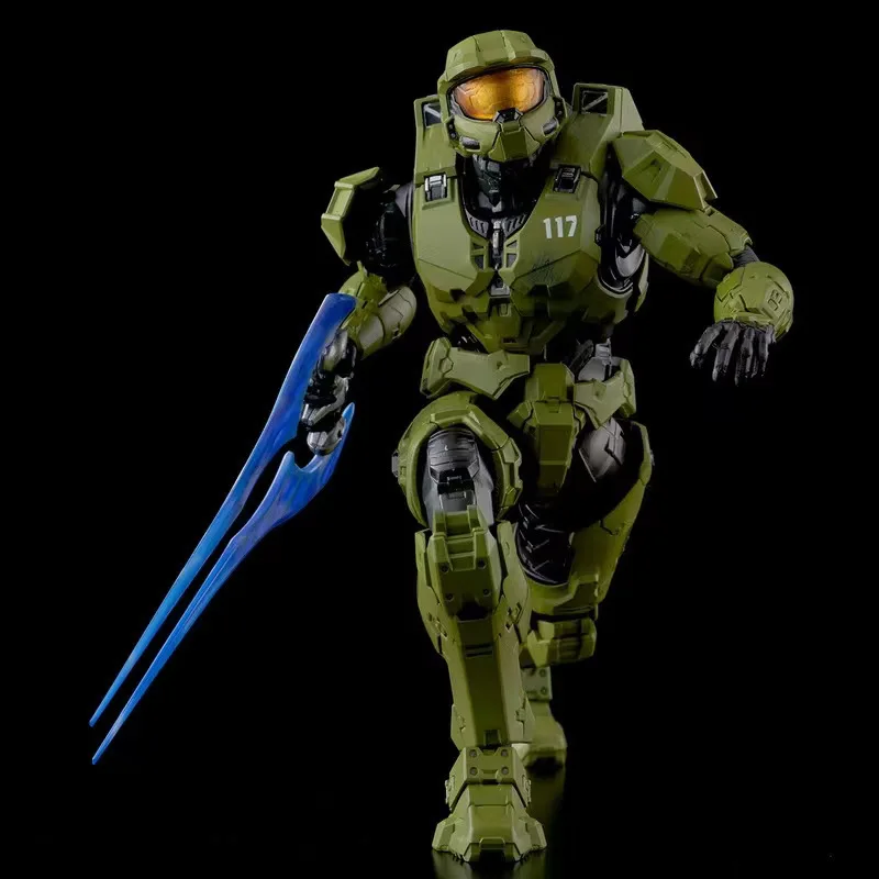 New IN STOCK 18cm Super Soldiers Sierra 117 John Reclaimer Mk Vi 1/12 Scale Action Figure Collect PVC Ornaments Game kids Gifts