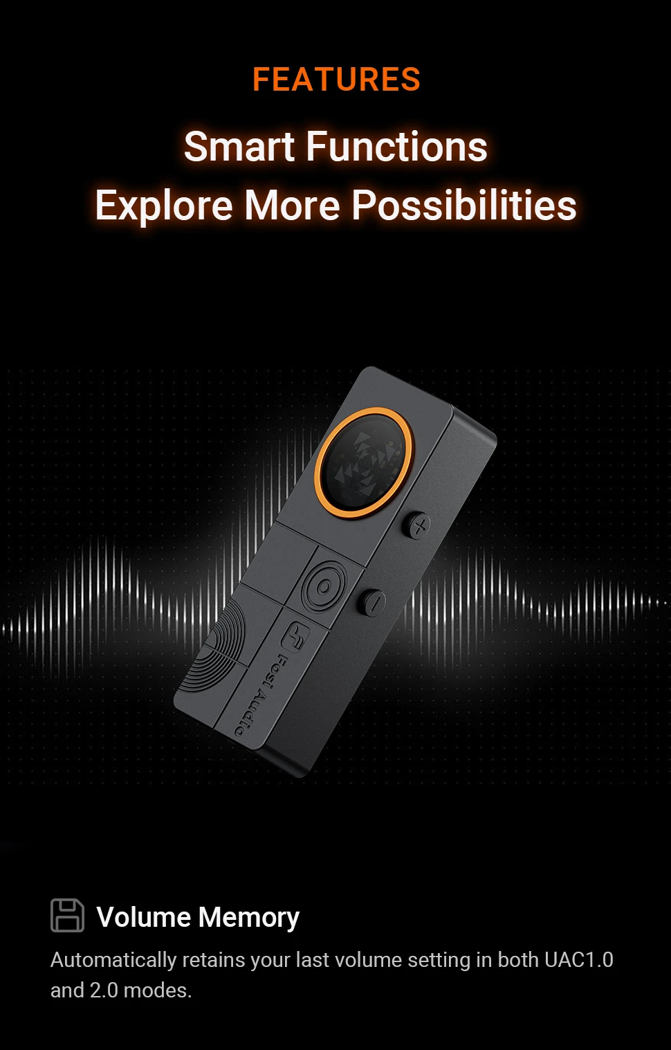 Fosi Audio DS3 DAC Amp Portable HIFI Headphone Amplifier XMOS XU316 DSD512 Dongle DAC 4.4mm Balanced/3.5mm Jack