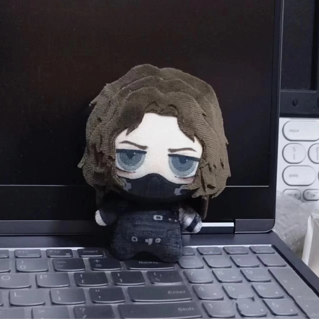 10cm Winter Soldier Plush Toy Starfish Body Plushie Doll Peripherial Figure Keychain Pendant Plush Dolls Birthday Gift XMAS