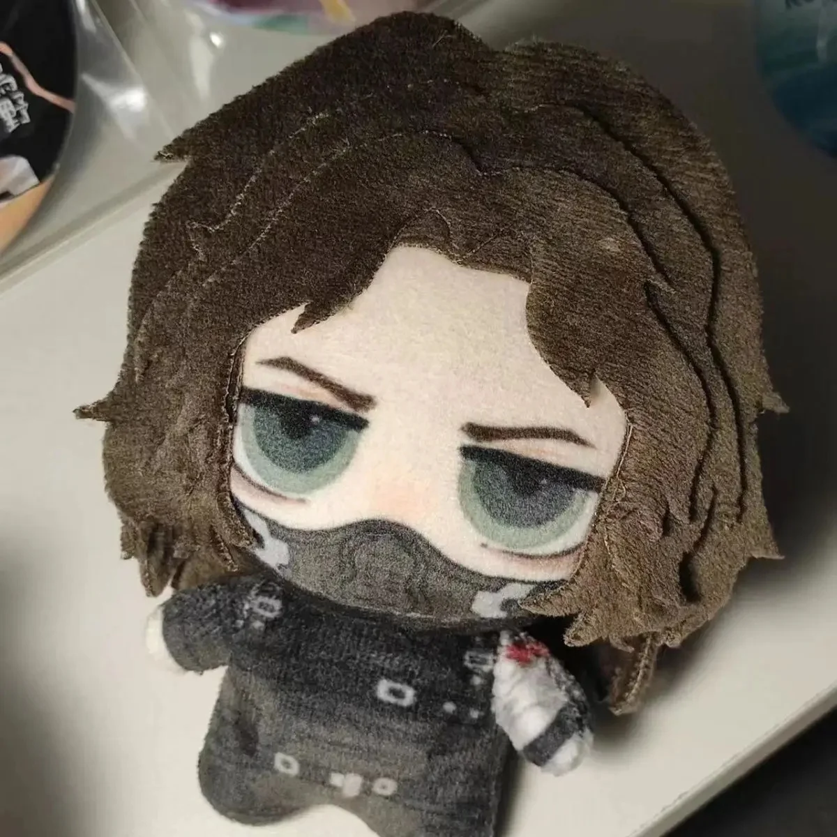 10cm Winter Soldier Plush Toy Starfish Body Plushie Doll Peripherial Figure Keychain Pendant Plush Dolls Birthday Gift XMAS