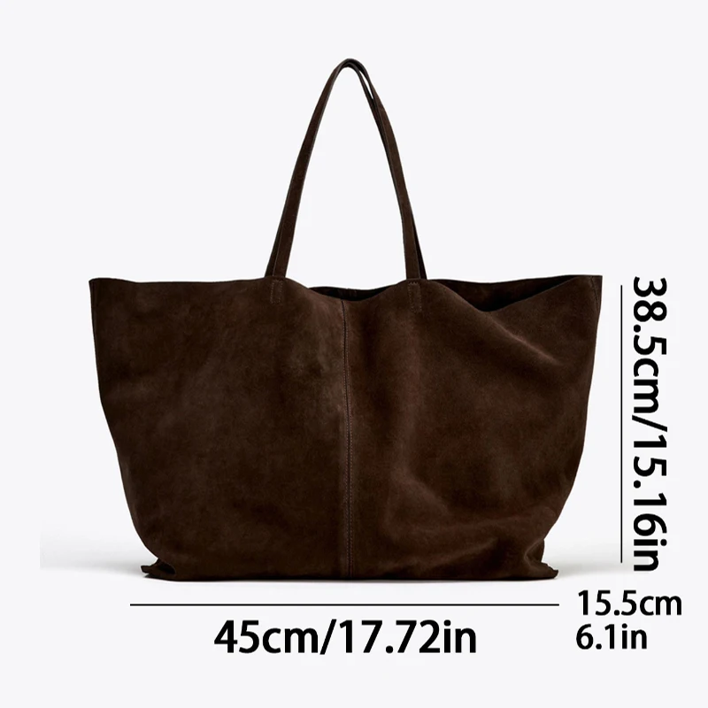 Autumn Winter All-match Bowling Shoulder For Women Horizontal Square Cowhide Vintage Tote Noble Handbag Large Capacity Shopper