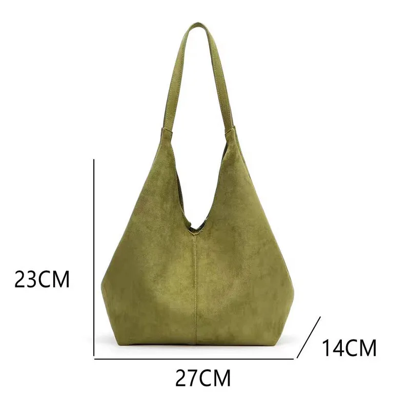 Autumn Winter All-match Bowling Shoulder For Women Horizontal Square Cowhide Vintage Tote Noble Handbag Large Capacity Shopper
