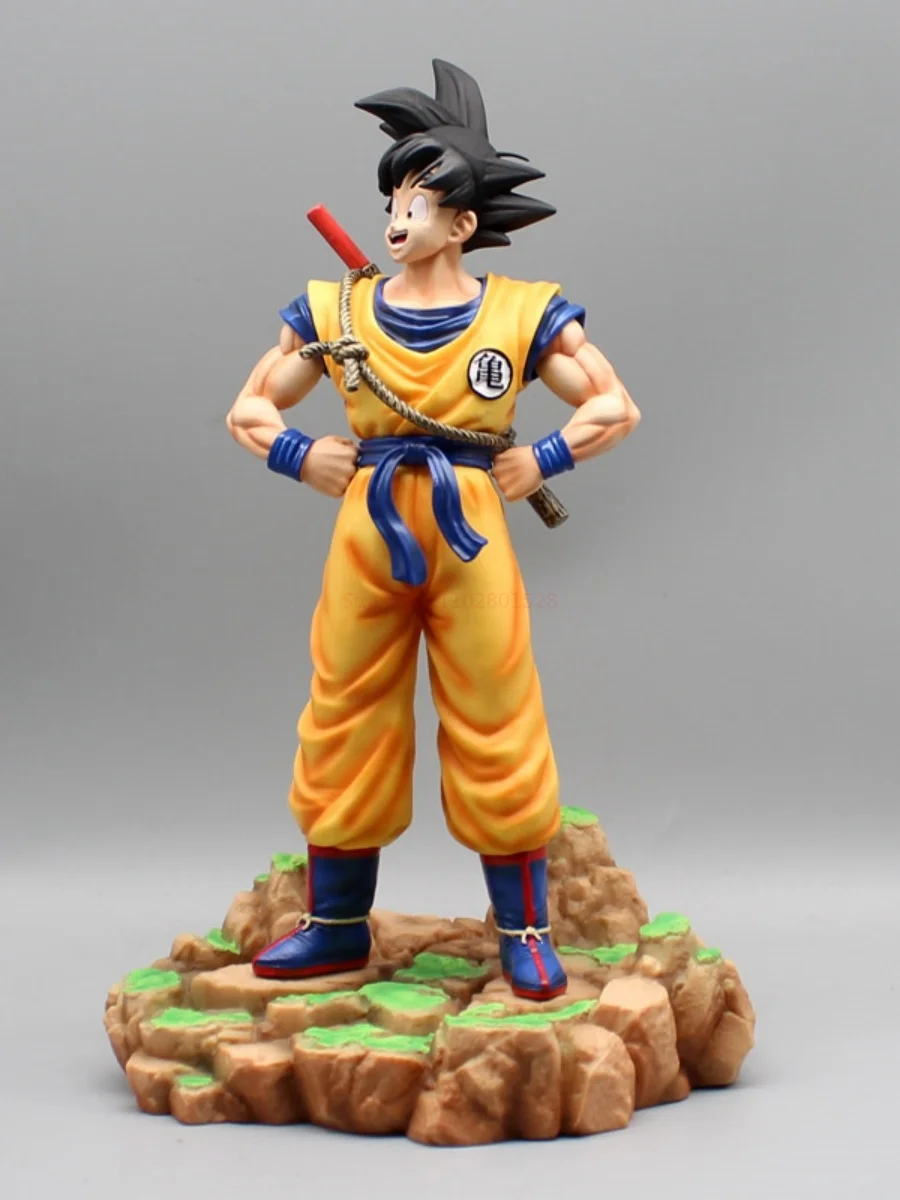 Dragon Ball Dream Super Saiyan Son Goku Somersault Cloud Standing Collection Action Figure Statue Anime Model Ornaments Toy Gift