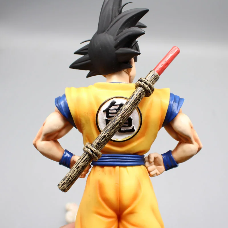 Dragon Ball Dream Super Saiyan Son Goku Somersault Cloud Standing Collection Action Figure Statue Anime Model Ornaments Toy Gift