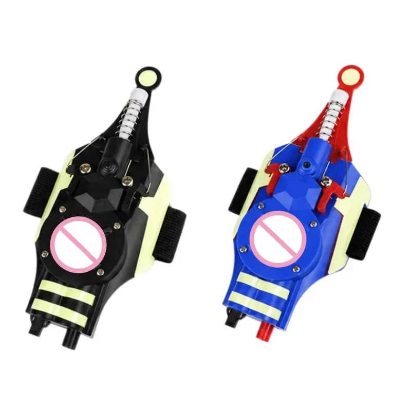 Hot Spider-Man Web Shooters Wrist Launcher Shooters Hot Peter Parker Cosplay Props Shooting Device Set Toy Boy Favorite Toy Gift