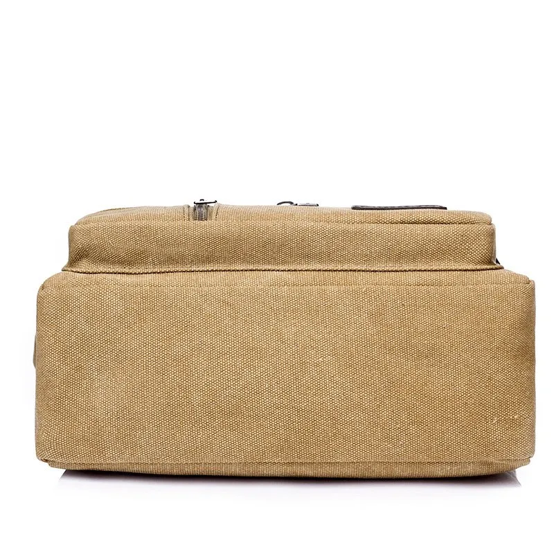 Men Canvas Shoulder Bags Casual Tote Travel Men's Crossbody Bag Luxury Messenger Bags Fashion High Quality Handbag