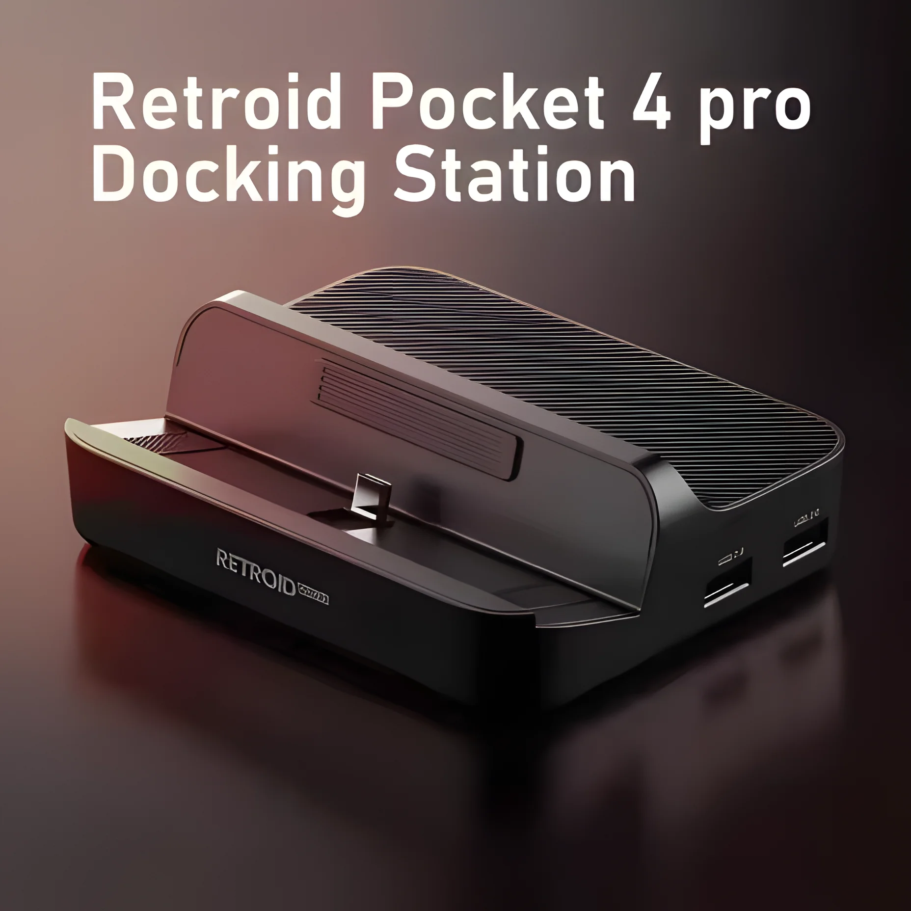 Retroid Pocket 5 Docking Station For Retroid Pocket 4 Pro / RP5 / Retroid Pocket Mini Game Console Dock Accessories Custom