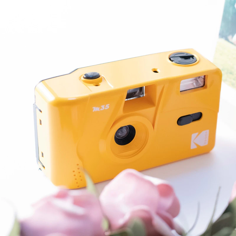 Kodak M35 Film Camera Non-Disposable Original Retro Film Machine Manual Replaceable Reusable Film Camera With Flash Function