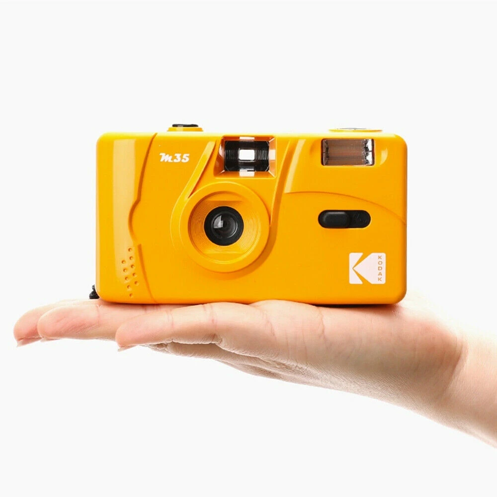 Kodak M35 Film Camera Non-Disposable Original Retro Film Machine Manual Replaceable Reusable Film Camera With Flash Function