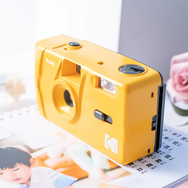 Kodak M35 Film Camera Non-Disposable Original Retro Film Machine Manual Replaceable Reusable Film Camera With Flash Function