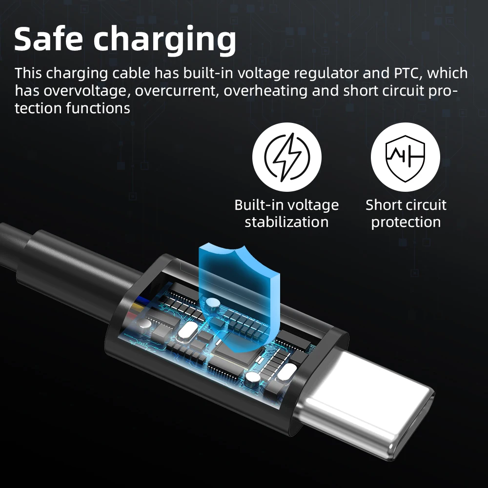 HIBLOKS Ray-Ban Meta Wayfarer Glasses Fast Charging Cable Charger For RW4006/RW4008/RW4012/RW4010/RW4014 Portable Safe Type C