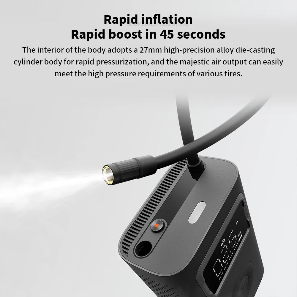 New MIJIA Air Pump 2 Pro Portable Electric Air Compressor Mi Inflatable Treasure 150psi High Pressure Motorcycle Car Soccer
