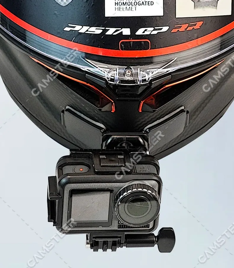 2026 Motorcycle Helmet Chin Mount for GoPro Hero 13 12 11 10 9 Insta360 X5 X4 Ace Pro 2 DJI 5Pro 4 AKASO Camera Accessories