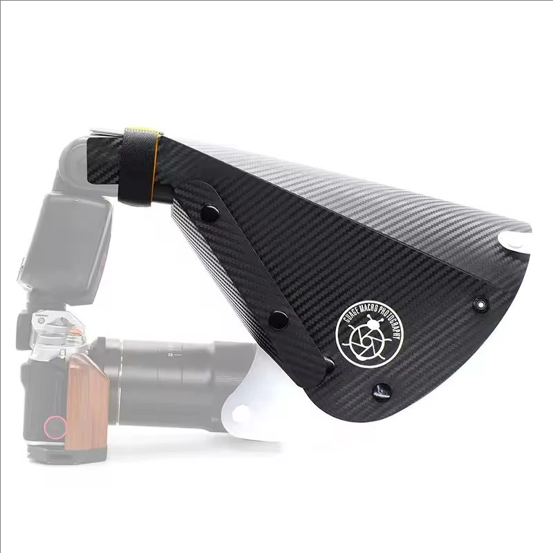 Guage Universal Hoof Cover Flash Diffuser Softbox Speedlight Reflector Snoot Camera Accessories for Macro Lens Shooting