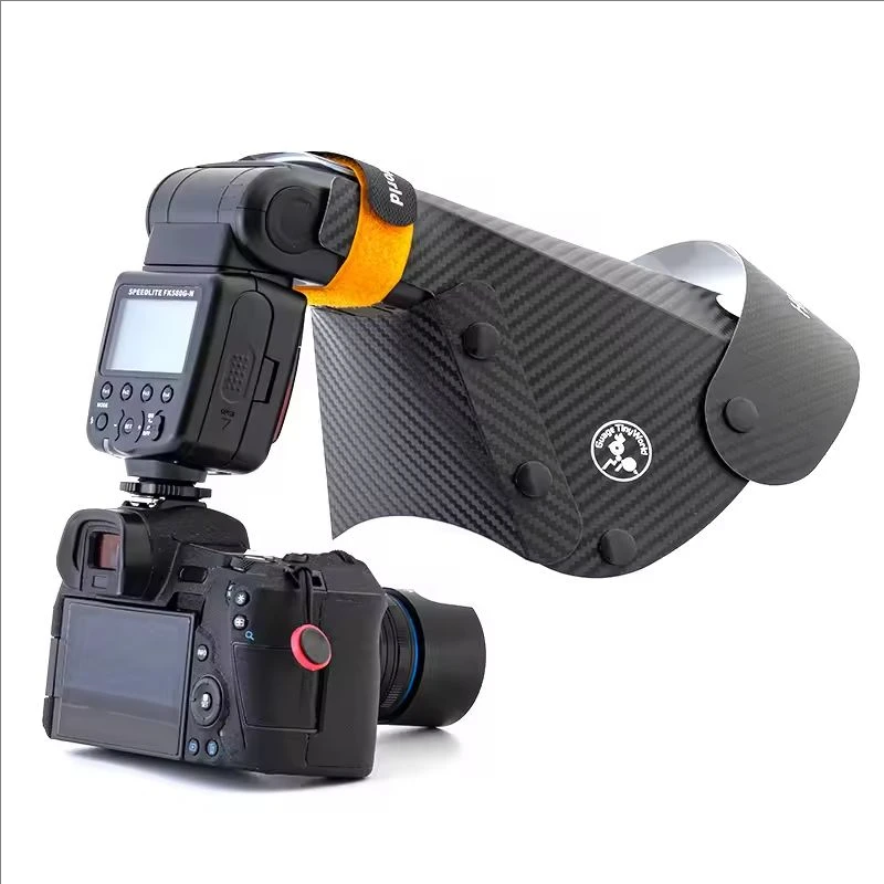 Guage Universal Hoof Cover Flash Diffuser Softbox Speedlight Reflector Snoot Camera Accessories for Macro Lens Shooting