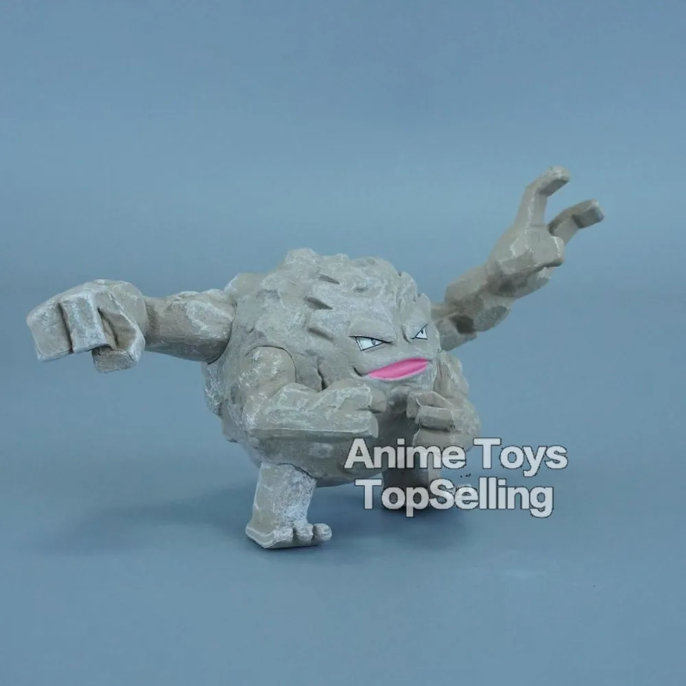 Anime Pokemon Figure Geodude Evolutionary Combination Action Figures Pvc Collection Model Toys for Gifts 2-7cm