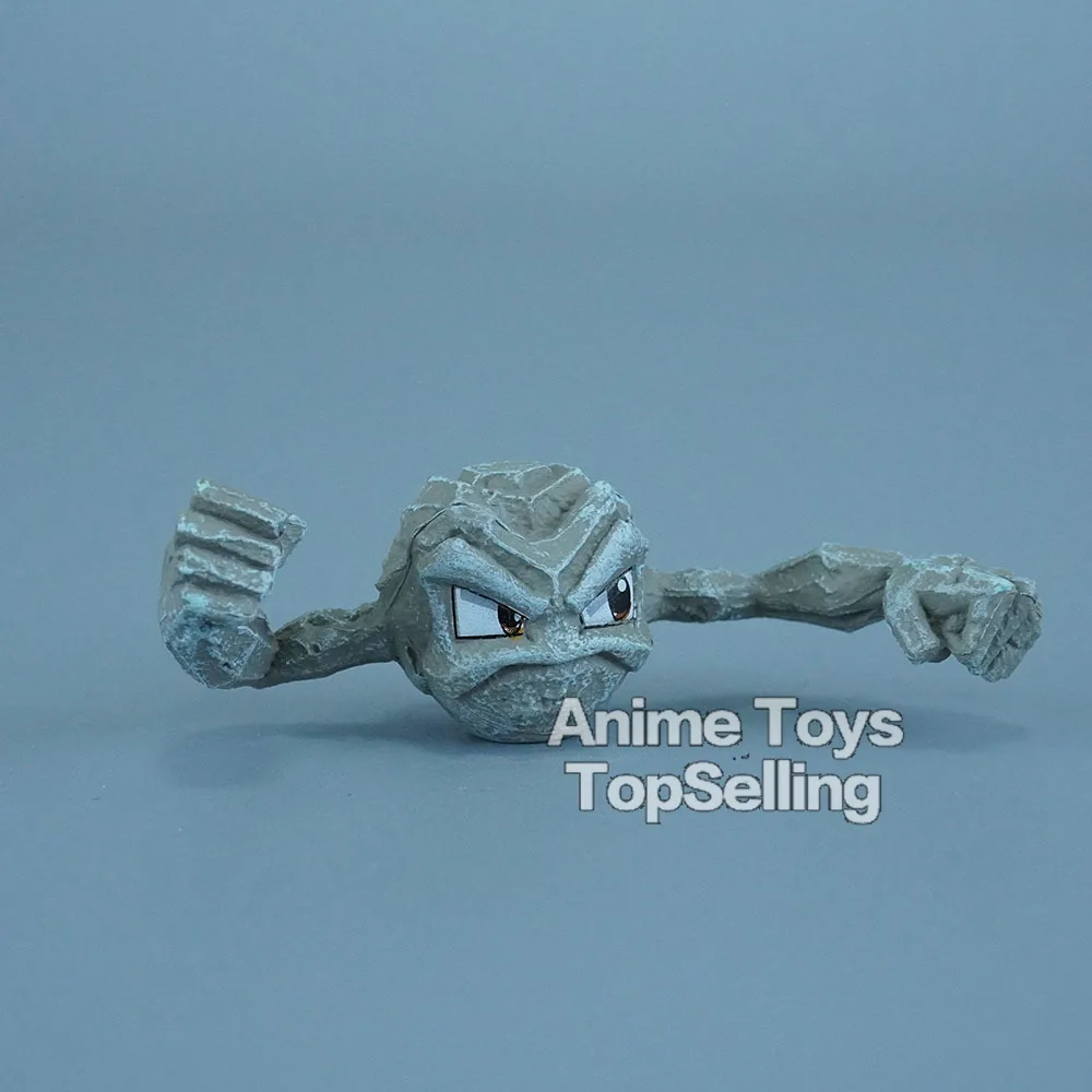 Anime Pokemon Figure Geodude Evolutionary Combination Action Figures Pvc Collection Model Toys for Gifts 2-7cm