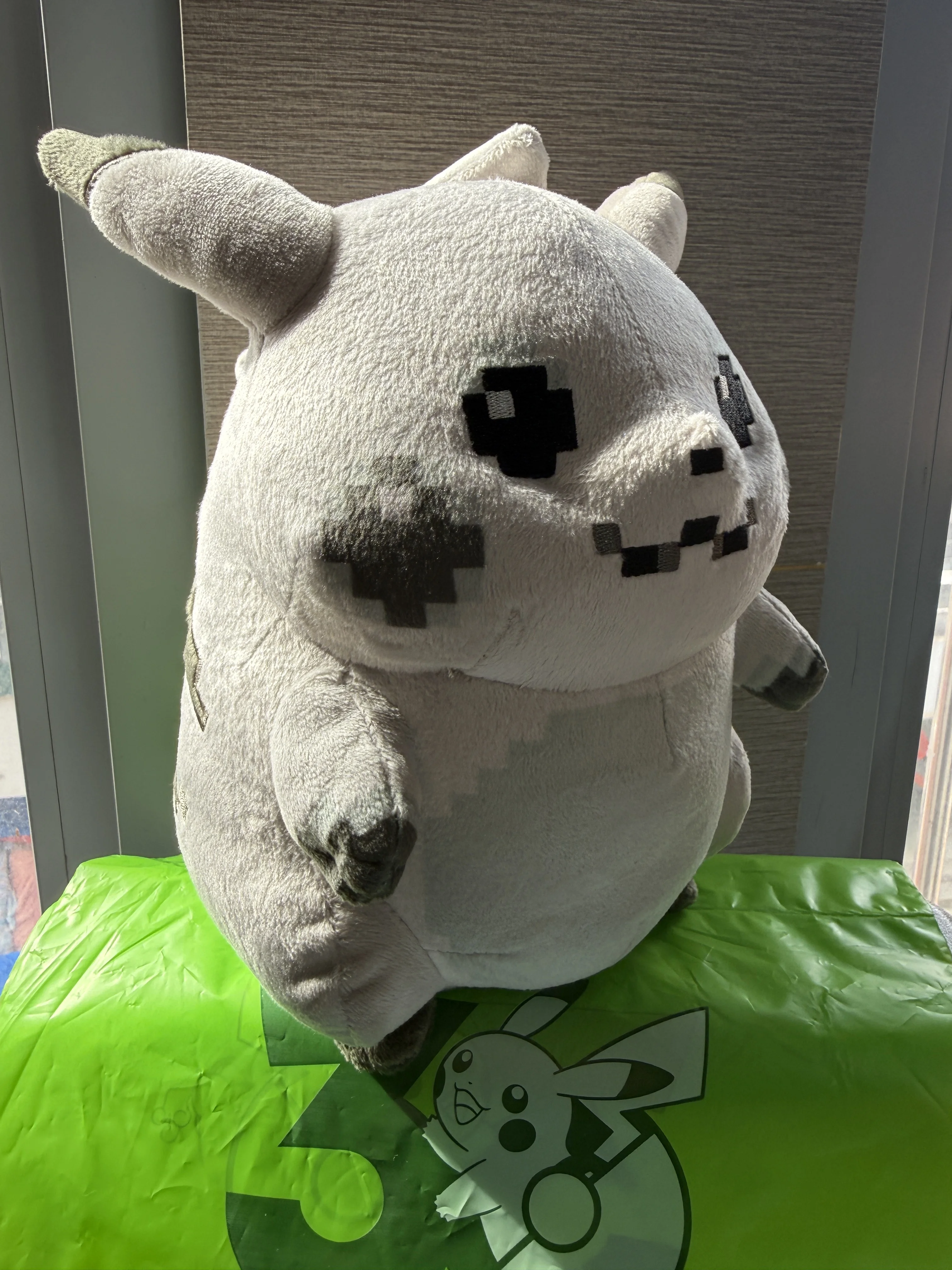 Pokemon Initial Pikach Plush Pixel Pikachu Stuffed Doll Anime Hobbies Toys Adorably Home Decor Toys Anime Doll Birthday Gifts