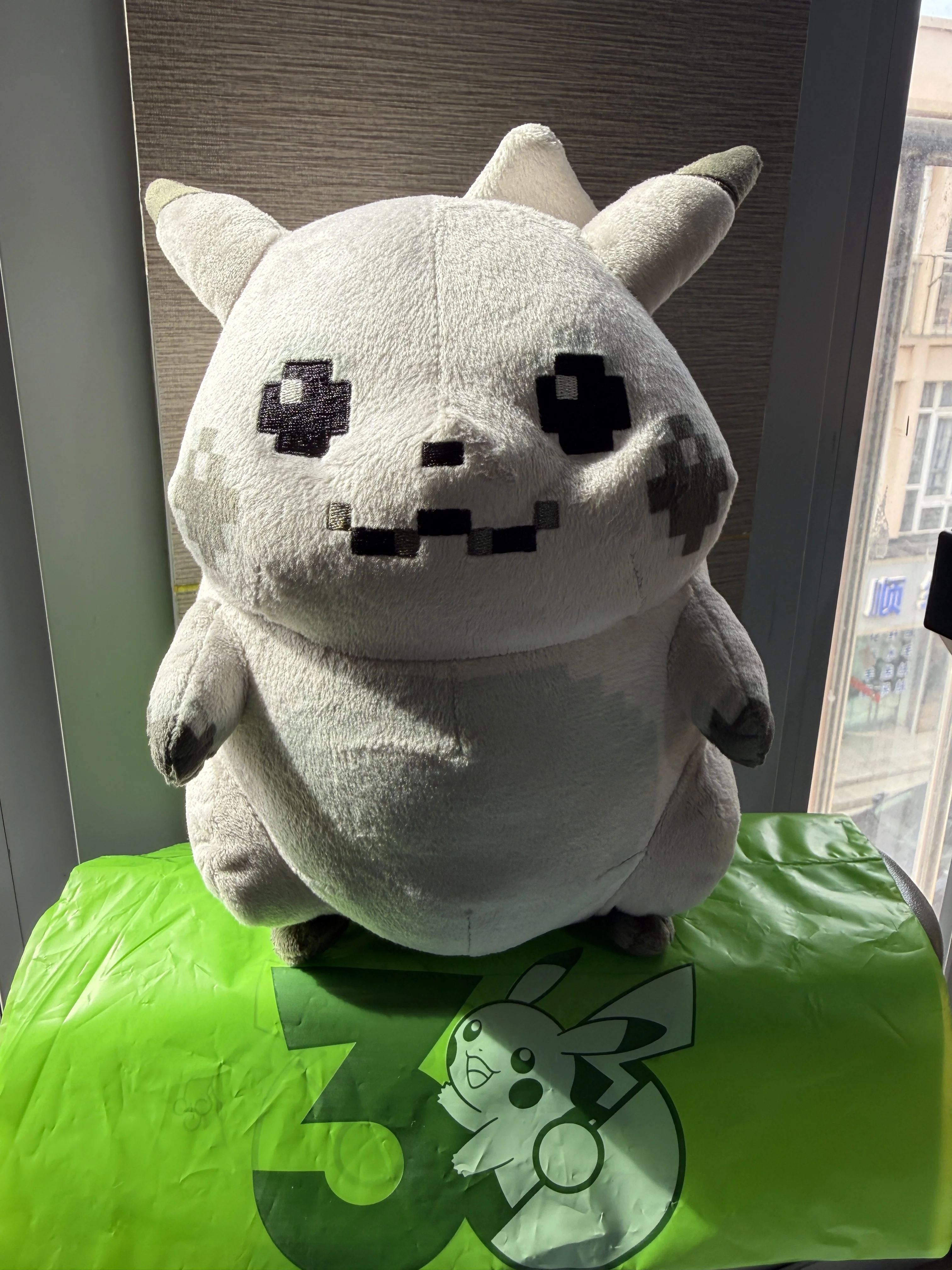 Pokemon Initial Pikach Plush Pixel Pikachu Stuffed Doll Anime Hobbies Toys Adorably Home Decor Toys Anime Doll Birthday Gifts