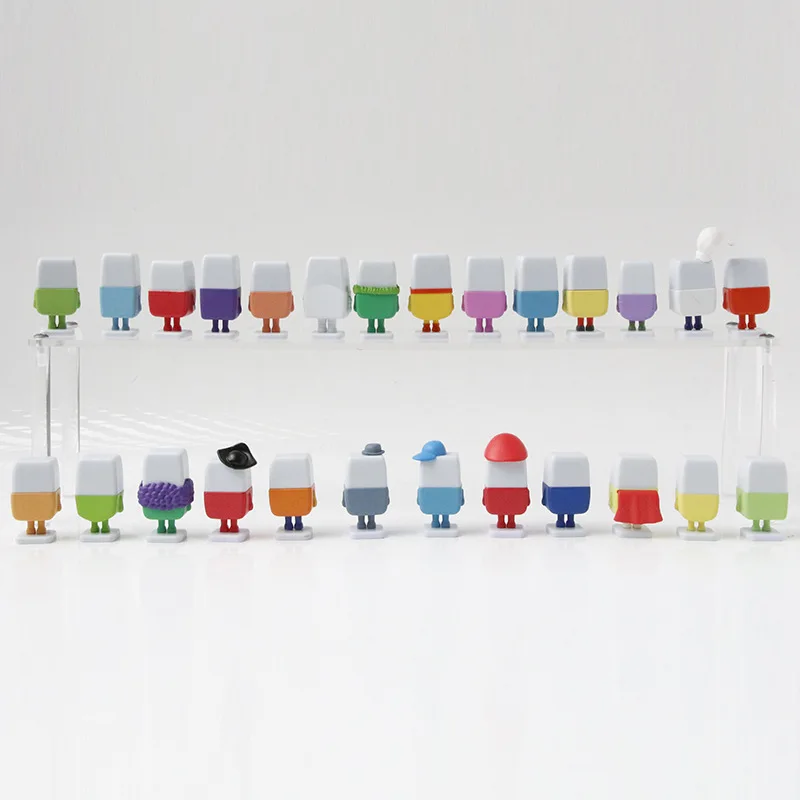 Alphabet Lore 26 Cartoon English Letters Action Figures Collectible Figurines Educational Toy Dolls For Christmas Gift