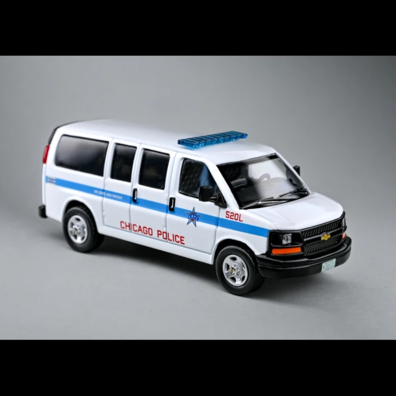596 1/64 Chevrolet Impala River Fire Department Yukon Caimaro NYPD Car Alloy Motor Vehicle Diecast Metal Model Kids Toys Boys