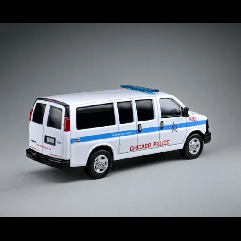 596 1/64 Chevrolet Impala River Fire Department Yukon Caimaro NYPD Car Alloy Motor Vehicle Diecast Metal Model Kids Toys Boys