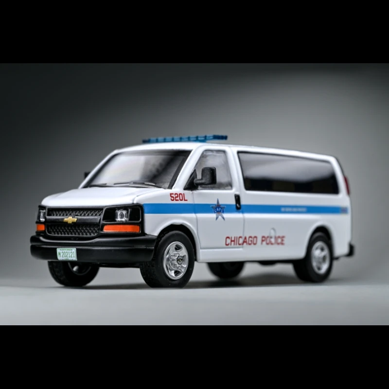596 1/64 Chevrolet Impala River Fire Department Yukon Caimaro NYPD Car Alloy Motor Vehicle Diecast Metal Model Kids Toys Boys