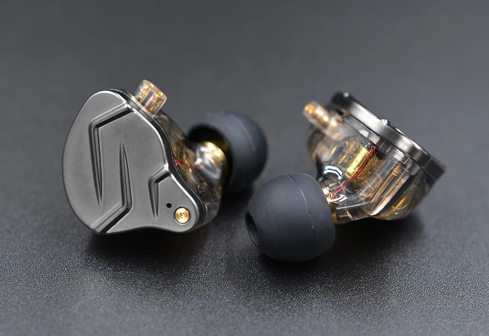 KZ ZSN Pro In Ear Earphones Hybrid technology 1BA+1DD HIFI Bass Metal Earbuds Sport Noise Cancelling Headset Monitor