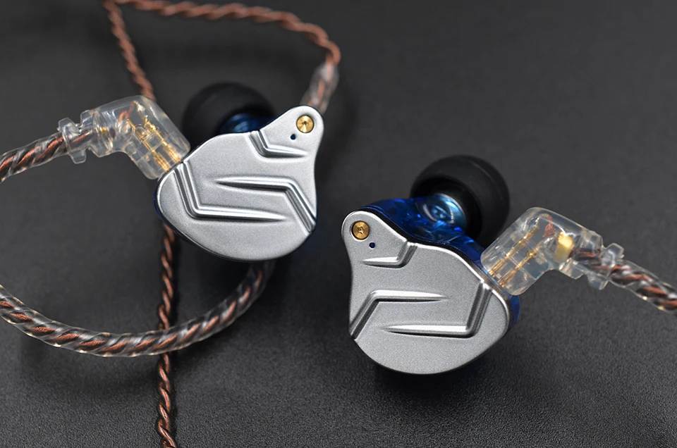 KZ ZSN Pro In Ear Earphones Hybrid technology 1BA+1DD HIFI Bass Metal Earbuds Sport Noise Cancelling Headset Monitor